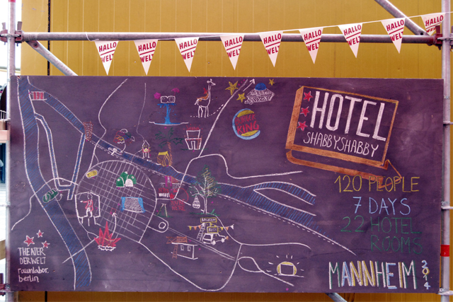 chalk karte shabby shabby